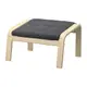 IKEA 椅凳, 實木貼皮, 樺木/gunnared 深灰色