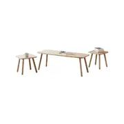 Natural Signature 1200mm Raw Natural 3 Piece Cricket Coffee Table Set