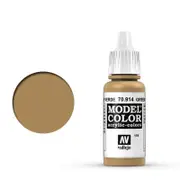 Vallejo Model Colour #132 Green Ochre 17 ml Acrylic Paint