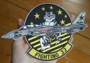 F-14A Tomcat VF-33 Patch ~ Starfighters ~ MILITARY COLLECTORS NAVY PATCH