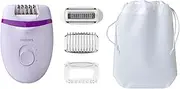 Philips Satinelle Essential Compact Epilator with Cable and Four Accessories (Model BRE275/30)