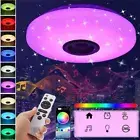 RGB Dimmable Music Ceiling Lamp 60W Remote & APP Control Home Bluetooth Speaker