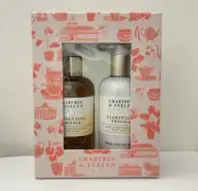 Crabtree Evelyn FLORENTINE FREESIA Bath Wash & Lotion Set ~ 10.1 oz