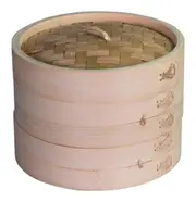 Bamboo Steamer Basket - 20 cm