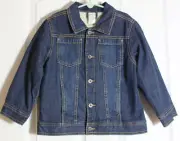 Baby GYMBOREE Demin Jacket Fleece Lined size 4-5 Toddler Boys NEW