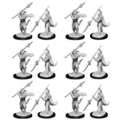 6x 2pc Dungeons & Dragons Nolzur's Marvelous UNP Minis Bearded Devils Figure