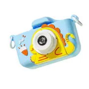 Dinosaur Kids Camera With 64GB SD Card Selfie Camera Digital Camera For Kids-Blue