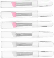 Ipetboom 6pcs Perm Mascara Brush Small Eyeshadow Brush Face Eye Shadow Brushes Make up Brush Eyeshadow Applicator Eyeshadow Palette Lip Brushes Palettes Pencil Brush for Eye Makeup Plastic