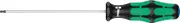 Wera 352 Ball End Hex Screwdriver, 2.5 x 100 mm Size
