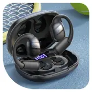 Open Ear Headphones Earbuds Wireless, 5.4 Bluetooth Ear Buds with Digital Dis...