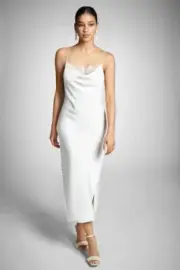 Anthropologie SACHIN & BABI Dylan Lace Midi Dress Ivory Womens Size 2