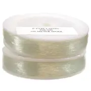 1mm / 100 Meter Spools of Elastoma Premium Quality Elastic Jewelry Cord