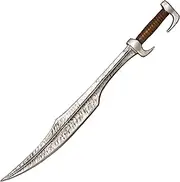 Svlethys 300 Spartan Warrior Replica Sword, Foam 33.9 inches, Cosplay Props, Gifts, Collectibles
