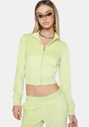 [JUICY COUTURE] Velour Track Jacket