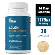 Dr. Tobias Colon 14 Day Cleanse - Advanced Detox Formula, Digestive Health
