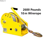 Hand Operated Winch Traction Hoist Winch Crane Bidirectional Self-locking