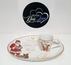 NEW Williams Sonoma Twas the Night Before Christmas Cookies For Santa Plate Set