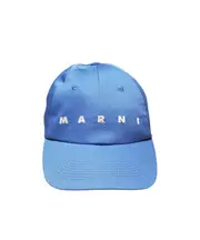 logo-embroidered baseball cap S,M Blue