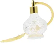 VINTORKY Glass Perfume Bottle Refillable Spray Bottle for for Toner and Essential Liquids Elegant and Unique Style for Travel