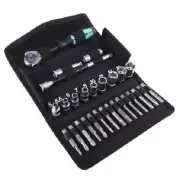 Wera Zyklop Speed RATCHET SOCKET SET 004016 28Pcs 5-13mm Metric, 1/4" Sq Drive