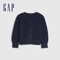 在飛比找蝦皮商城優惠-Gap 女幼童裝 簡約針織外套-海軍藍(593208)