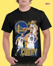 MENS NBA “STEPH CURRY” CUSTOM DESIGN GRAPHIC PRINT TEE - SIZES S-3XL