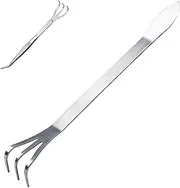 Stainless Steel Root Rake, Easy Pruning Bonsai Tweezers, Thickened Stainless Steel Multi-Function Root Rake