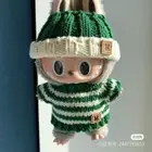 POP MART The Monsters Labubu Plush Doll Handmade Colored Sweater and Hat No Toys