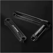 Bike Crankset, Road Bike 7075-T6 Aluminum Alloy Crank Arm Set 170mm GXP Hollow Integrated Left Right Bicycle Crank Arms