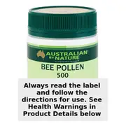 Australian by Nature Bee Pollen 500mg 180 Capsules