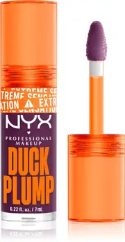 NYX Professional Makeup Duck Plump lip gloss volumizing effect color 17 Pure Plump 7 ml