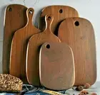 Rectangular Black Walnut Wood Cutting Board Chopping Blocks Bread Tray Plate XL