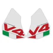 Ducati Multistrada V4 1100 Sport 1100S / 21-22 Rubber Tank Pads Protectors White