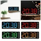 Digital Clock Desk Clock Gifts with Temperature Wall Clock Easy to Read LED