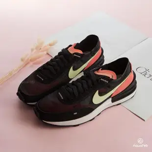 【NIKE 耐吉】W Waffle One 女鞋 黑粉金色 復古 平民版 休閒鞋 DC2533-002