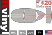 Rtint Precut Window Tint Kit for Suzuki XL-7 2007-2011 Tinting Films (for: Suzuki)