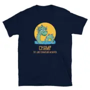 Cryptozoology Champ the Lake Champlain Monster Short-Sleeve Unisex T-Shirt