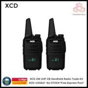 XCD 2W UHF CB Handheld Radio Trade Kit XCD-U20A21 *AU STOCK*Free Express Post*
