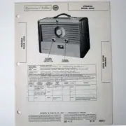 Steelman Model 6000 - SAMS Photofact ™ 1952 - New NOS
