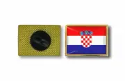pins pin's flag national badge metal lapel backpack hat button vest croatia