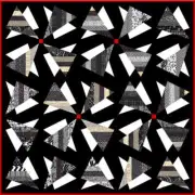 NOT THE NORM - 70" x 70" - Quilt-Addicts Pre-cut Patchwork Quilt Kit Double`