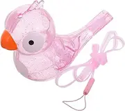 Toddmomy Plastic Water Bird Whistle for Slide Whistle Musical Instrument for Bath and Pool Fun Transparent Design with Water Addition for Parties and
