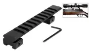 11mm to 20mm Scope Mount Dovetail Extend Weaver Picatinny Rail Base Adapter
