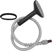 Generic Garment Steamer Guide Hose, Snaps on Type Universal Ironing Head Replacement with Brush Steam Ironing Tool