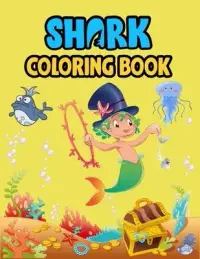 在飛比找博客來優惠-Shark Coloring Book: Cute Shar