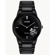 CITIZEN Disney Mickey Mouse Eco Drive Black Mens Watch