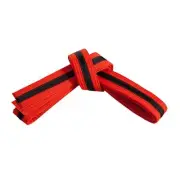Century Martial Arts Orange w/ Black Stripe Belt Size 1 Karate Tae Kwon Do Kenpo