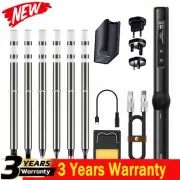 HS-01 Black Advanced Ver Smart Soldering Iron + 6 Iron Tips & 65W Power Supply
