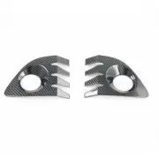 Carbon fiber For toyota corolla cross 2019-2021 Front fog light lamp Cover trim
