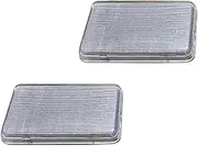 BWPEXZ Compatible with Pajero Montero V73 V77 Shogunate Sport 1 Pair Door Light Cover Door Light Cap K90 V3 V4 V6 V7(1 Pair White)